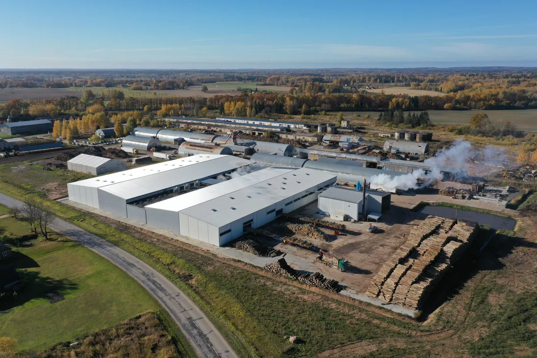 The 110,000 m² manufacturing hub in Latvia